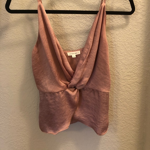 Light pink silk top - Picture 3 of 5